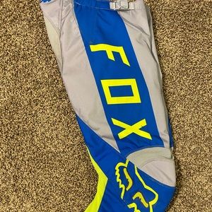 Fox motocross pants and jersey